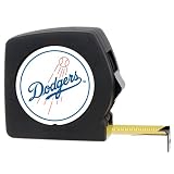 Sports MLB DODGERS 25' Black Tape Measure/Black
