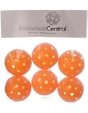 TOP ball (The Outdoor Pickleball)-ORANGE 6-pack