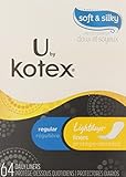 Kotex Natural Balance Lightdays Liners, Regular -64 ct.