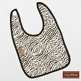 Zebra Print Baby Bib
