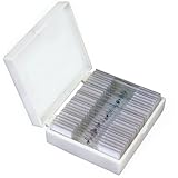 AmScope 25pc Prepared Microscope Glass Slides - New!
