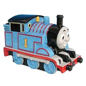 Thomas the Tank Engine Train Ceramic Cookie Jar New Gift by