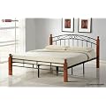 Design Metallbett Doppelbett Bettgestell Lattenrost Bett Metall Schlafzimmer