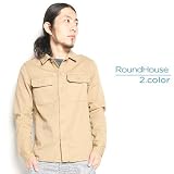 ROUND HOUSE 【ラウンドハウス】　ミリタリーL/Sシャツ