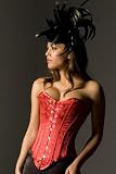 Vollers Red Chinese Flower Corset