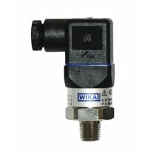 WIKA A-10 Stainless Steel 316L General Purpose Pressure Transmitter, 0 - 10V 3-Wire Signal Output, +/-0.5% Accuracy, 1/4" Male NPT Connection