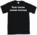 Peace Through Superior Firepower Men's Tee Shirt in 12 colors Small thru 6XL
