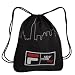 Fila Black Drawstring Gym Sports Bag AX00323001