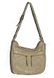 Stone Mountain Coral Gardens Ivory Leather Hobo