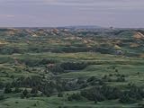 Spring View of the Badlands of Painted Canyon Located Within the Park National Geographic Collection Photographic Poster Print by Michael Melford, 40x30