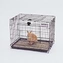 Precision Pet Rabbit Resort Black Wire Rabbit Cage