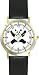 Giant Panda Bear - JP Animal - WATCHBUDDY&reg; DELUXE TWO-TONE THEME WATCH - Arabic Numbers - Black Leather Strap-Size-Large ( Men's Size or Jumbo Women's Size )
