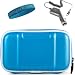 Kroo SkyBlue Color Carrying Case for Nintendo Dsi +Car Charger Cigarette Lighter Adapter for Nintendo DSi + BONUS Courage*Wisdom Wristband