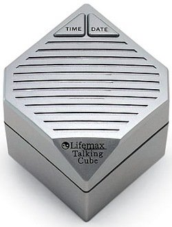 Talking Clock Time & Date Cube - Speaking Alarm Clock That Talks To You Picture