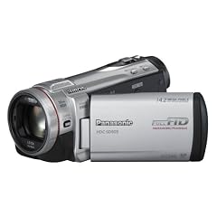 Panasonic HDC-SD909EGS Full HD Camcorder (SD-Kartenslot, 12-fach opt. Zoom, 8,8 cm (3,5 Zoll) Display, Bildstabilisator, 3D kompatibel) silber