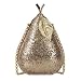 [アニヤハインドマーチ] Anya Hindmarch クラッチ 洋梨 マットグリッター PEAR GLITTER FABRIC ゴールド IN GOLD [並行輸入]