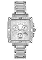 Invicta Women's Square Angel Diamond Stainless Steel Chronograph Watch #5377