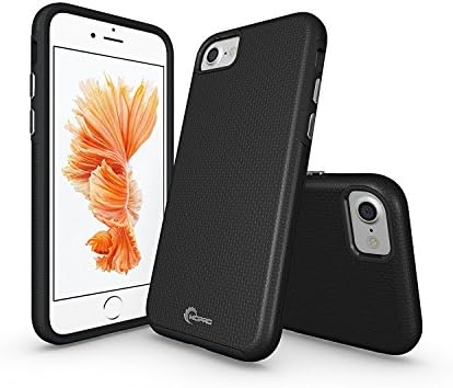 iPhone 7 Case, MOPRO [Heavy Duty Strength] Flexible Durability, Durable Anti-Slip, TPU Defensive Case for Apple iPhone 7 - Black