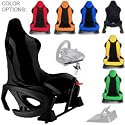 Precise Racing Chair - Black (AK-200 Rocker Video Game Playseats & Logitech Racing Wheel Seat Mounting Set)