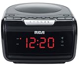 RCA RP5605R AM/FM CD Clock Radio with Large LED Display