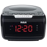 RCA RP5605 AM/FM CD Clock Radio with Large LED Display by RCA