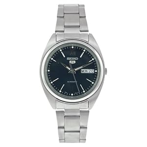 Seiko Men's SNXA21 Stainless Steel Analog with Green Dial Watch (Watch) 