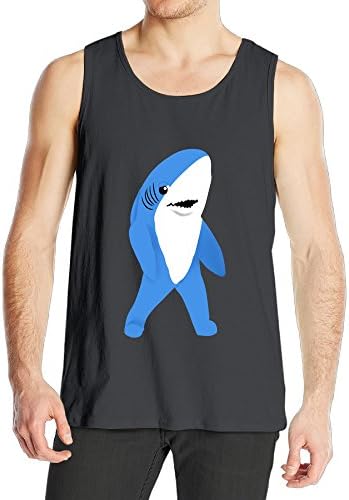 Katy Perry Shark Famous Street Print Shirt Cool Gym Tank-tops Sport Man's