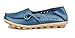 PhiFA Women's Cowhide Leather Slipper Loafers Flat Shoes Slip-Ons