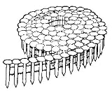Bostitch C6R90BDG 2-by-0.090-Inch Thickcoat Ring Shank by 15-Degree Coil Siding Nail, 3600-Per Box