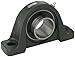 Browning VPS-232S AH Pillow Block Ball Bearing, 2 Bolt, Air Handling Duty, Setscrew Lock, Contact and Flinger Seal, Cast Iron, Inch, 2" Bore, 2-1/4" Base To Center Height