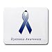 Dystonia Awareness Ribbon Mouse Pad