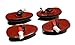 VMS RACING Side Marker LED Fender Lights in Smoked Black Lenses Compatible with GMC Sierra Chevy Silverado Dually Bed Trucks FSM 264133BK (4 Four Piece Pc Set Kit) 99-13 1999-2013