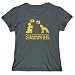 T-Shirt Womens Dark Silver NO ONE UNDERSTANDS ME LIKE MY Chinese Crested Dogs