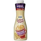 Coffee-mate Coffee Creamer, Sweetened Original Table-Top Pump Bottle, 625ml, 21.1-Ounce