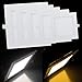 Lemonbest Soft white 6W Dimmable LED Panel Light Square Recessed Downlight Warm White + LED Driver