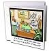 Londons Times Funny Cat Cartoons - Fluffy Cohen Attorney At Claw - Greeting Cards-12 Greeting Cards with envelopes