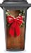 Christmas Wreath Wheelie Bin Sticker