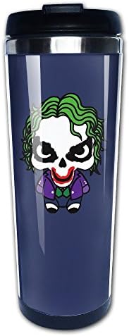Cute Comic Clown 304+ABS Stainless Steel Travel Tumbler Coffee Mug (400ml)