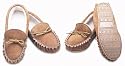 Men's Sheepskin Moccasin Style Slippers