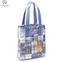 JanSport Classic Tote (Blue/Tan/Tartan)
