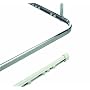 Spirella Surprise Tringle d'angle ovale pour ridea&hellip de Spirella