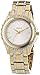 DKNY Silver Dial Gold-Tone Stainless Steel Ladies Watch NY8699