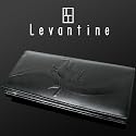 Levantine浮き彫りデザイン■ホース型押し長財布