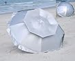 6 ft Solar Guard Beach Umbrella - UPF 150+ Wind / Water Resist