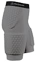 McDavid Thudd Hexpad with Extended Thigh (Gray, Large)