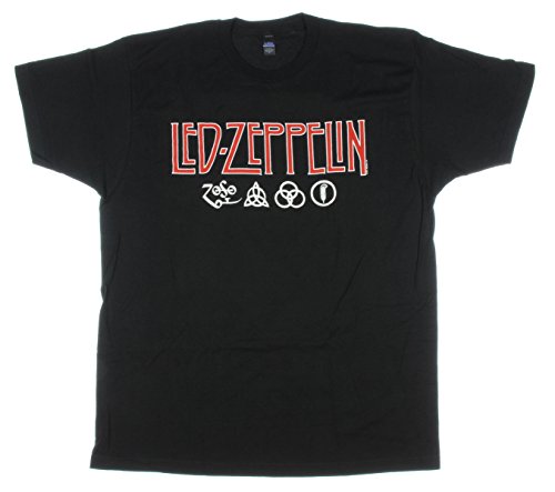 Led Zeppelin Red Logo T-Shirt