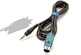 Alpine KCE-236B Aux-in Adapter for IPOD MP3 alpine to mini