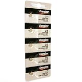 Energizer 319 Button Cell Silver Oxide SR527SW Watch Battery Pack of 5 Batteries