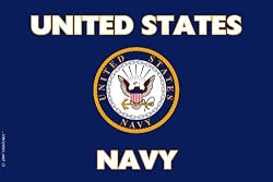 Navy Large Mailbox Flag