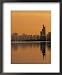 Abu Dhabi, United Arab Emirates Framed Art Poster Print by Walter Bibikow, 18x22
